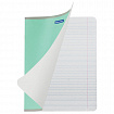 Тетрадь 12 л. BRAUBERG КЛАССИКА NEW частая косая линия, обложка картон, ЗЕЛЕНАЯ, 105694