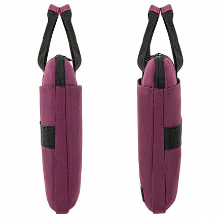 Сумка портфель HEIKKI PERSPECTIVE (ХЕЙКИ) с отд. для ноутбука 15,6", бордовая, 28х39х3 см, 272596