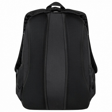 Рюкзак BRAUBERG CONCEPT универсальный, 2 отделения, светоотражающий принт, "Gray Spider", 45х30х18 см, 273847