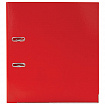 Папка-регистратор BRAUBERG "EXTRA", 75 мм, красная, двустороннее покрытие пластик, металлический уголок, 228572