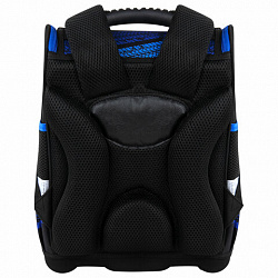 Ранец ЮНЛАНДИЯ WISE, 1 отделение, 3 кармана, устойчивое дно, "Speed race", 37x29х15 см, 271398
