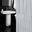 Шторка для ванной EVA, 180х200 см, кольца в комплекте, СЕРЫЕ ЛИНИИ, PRIMILA (ПРИМИЛА), 700107