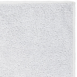 Салфетка из МИКРОФИБРЫ 40х80 см, WHITE ULTRA DENSE OVERLOCK, белая, 280 г/м2, LAIMA HOME, 608227