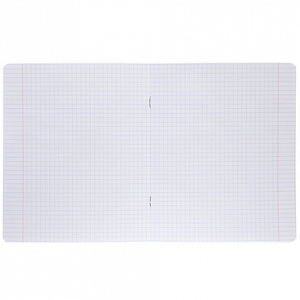 Тетрадь 24 л., HATBER-ECO клетка, офсет №2 ЭКОНОМ, обложка картон, PUREcolour (микс в спайке), 092112, 24Т5C1