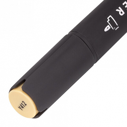 Маркер для скетчинга двусторонний 1 мм - 6 мм BRAUBERG ART CLASSIC, КОРИЧНЕВО-СЕРЫЙ (Y412), 151815