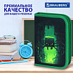 Пенал BRAUBERG, 1 отделение, 2 откидные планки, полиэстер, 21х14 см, "Киберпаук", 273528