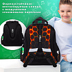 Ранец BRAUBERG KIDS STANDARD, 2 отделения, "Лава-мяч", объемный дизайн, 36х28х14 см, 273147