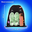 Мешок для обуви ПИФАГОР, 1 отделение, 42х34 см, "Черный кот", 273419