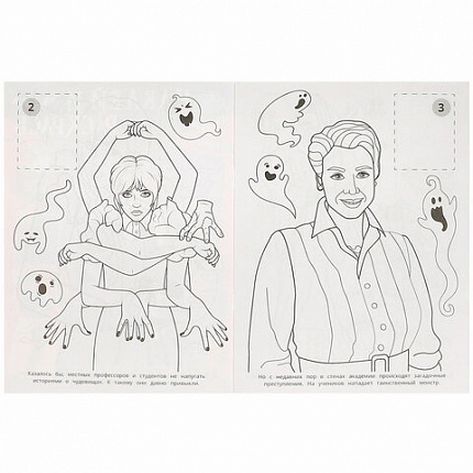 Раскраска с наклейками, АССОРТИ, А4, 214х290 мм, 16 стр., 16 наклеек, УМКА