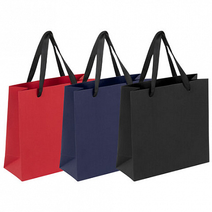 Пакет подарочный (1 штука) 20х20х8 см, ЗОЛОТАЯ СКАЗКА "Business Kraft", крафтовая бумага, ассорти, 608253