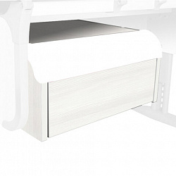 Корпус тумбы навесной для парты ДЭМИ СУТ.42, 585х435х285 мм, 1 ящик без лотка, рамух белый, ТСН.04