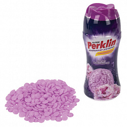 Кондиционер (концентрат) для белья, в гранулах, 250 г, PERKLIN (ПЕРКЛИН) SUPER "Аметист и цветущий сад", 25 стирок, 609820