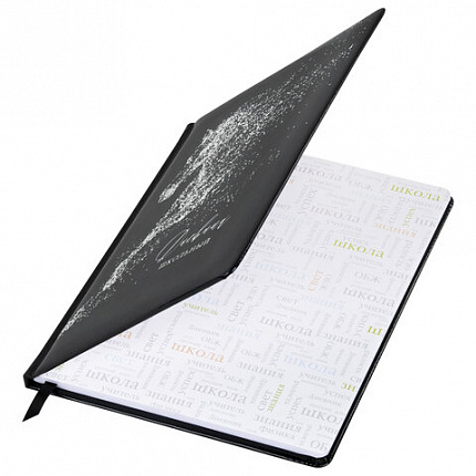 Дневник 1-11 класс 48 л., кожзам (твердая с поролоном), фольга, BRAUBERG HOLIDAY, "Free Spirit", 106568