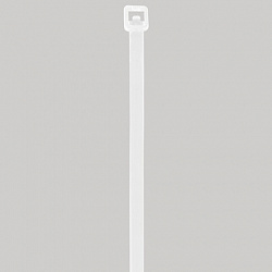 Стяжка (хомут) нейлоновая сверхпрочная POWER LOCK, 3,6x300 мм, КОМПЛЕКТ 100 шт., белая, SONNEN, 607923