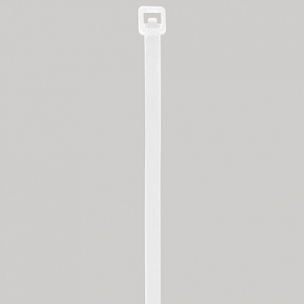 Стяжка (хомут) нейлоновая сверхпрочная POWER LOCK, 2,5х200 мм, КОМПЛЕКТ 100 шт., белая, SONNEN, 607920