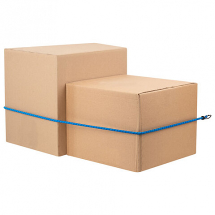 Стяжка эластичная для груза с крюками 8 мм x 1,6 м, RABBITEX (РАББИТЕКС), 700357