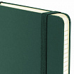 Блокнот МАЛЫЙ ФОРМАТ (93х140 мм) А6, BRAUBERG ULTRA, балакрон, 80 г/м2, 96 л., клетка, темно-зеленый, 113055