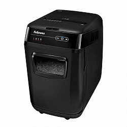 Уничтожитель (шредер) FELLOWES AUTOMAX 200C, 4 уровень секретности, фрагменты 4х38 мм, 200 листов, корзина 32 литра, FS-465, FS-46536