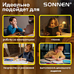 Настольная лампа / светильник SONNEN OU-603, на подставке, цоколь Е27, "Сова", желтый, 236673