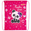Мешок для обуви ПИФАГОР, 1 отделение, 42х34 см, "Panda time", 271601