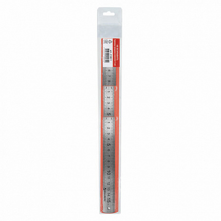 Линейки металлические КОМПЛЕКТ 3 шт. (15, 20, 30 см), BRAUBERG, 210811