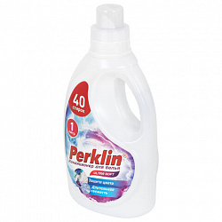Кондиционер для белья, 40 стирок, 1 л, PERKLIN (ПЕРКЛИН) SUPER SOFT, 609780