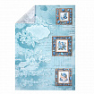 Бумага для скрапбукинга 15х21 см "В лазурных тонах", двусторонняя, 12 листов, 240 г/м2, ОСТРОВ СОКРОВИЩ, 665442