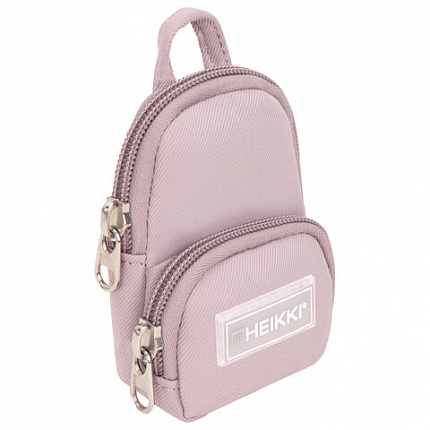 Рюкзак HEIKKI FUSION (ХЕЙКИ) универсальный, 2 отделения, отделение для ноутбука, c КОШЕЛЬКОМ, пыльная роза, 44х31х14 см, 273867
