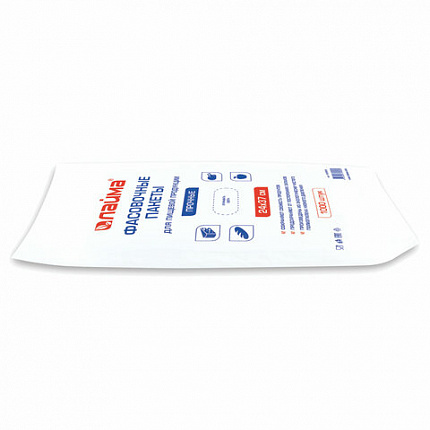 Пакеты фасовочные 24х37 см КОМПЛЕКТ 1000 шт., ПНД, 10 мкм, ПРОЧНЫЕ, евроупаковка, LAIMA, 605959