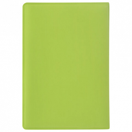 Обложка для паспорта STAFF, мягкий полиуретан, "ПАСПОРТ", салатовая, 237607