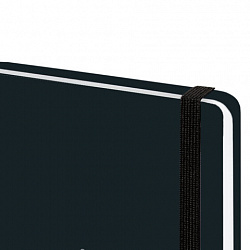 Ежедневник датированный 2026 с резинкой 145х203 мм, А5, BRAUBERG, твердый, "Пульс", 117341