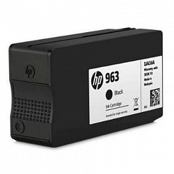 Картридж струйный HP (3JA26AE) для HP OfficeJet Pro 9010/9013/9020/9023, №963 черный, ресурс 1000 страниц