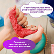 Песок для лепки кинетический ЮНЛАНДИЯ, красный, 500 г, 2 формочки, ведерко, 104992