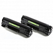 Картридж лазерный CACTUS (CS-C725D) для CANON LBP-6000/6020/6020B, комплект 2 шт., ресурс 2х1600 стр.