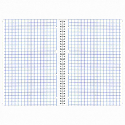 Тетрадь А4, 96 л., BRAUBERG, гребень, клетка, обложка картон, 4 СЕЗОНА, 403071