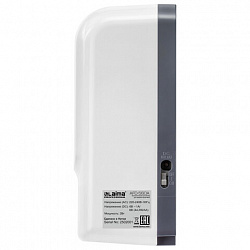 Дозатор для жидкого мыла-пены LAIMA PROFESSIONAL SUPER, НАЛИВНОЙ, СЕНСОРНЫЙ, 1 л, белый, ABS-пластик, 609502