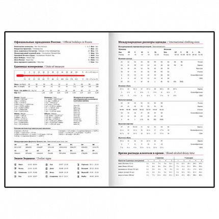Ежедневник недатированный А5 138х213 мм, BRAUBERG "Slot", под кожу, держатель для ручки, 160 листов, красный, 116606