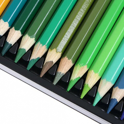 Карандаши цветные акварельные художественные KOH-I-NOOR "Mondeluz", 48цв., кисть, точилка, европодвес 3713/48, 3713048003KZ