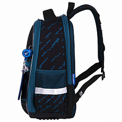 Ранец BRAUBERG FIT, 2 отделения, "Супермашина", 38х27х14 см, 272024