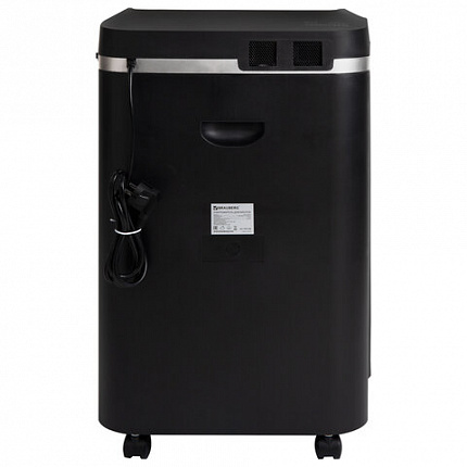 Уничтожитель (шредер) BRAUBERG PROFESSIONAL CM-1025m, "Heavy Duty", 5 уровень секретности, 2х15 мм, 10 листов, корзина 25 литров, 533128