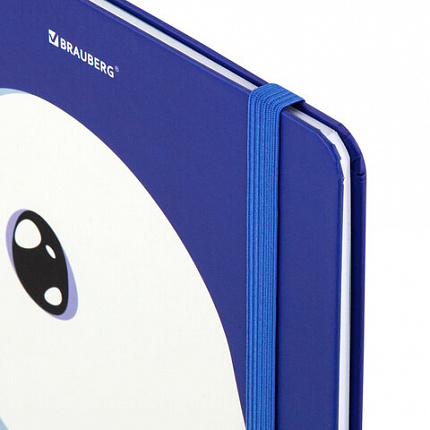 Дневник 1-11 класс 48 л., твердый, BRAUBERG, матовая ламинация, резинка, закладка-ляссе, с подсказом, "Гусь", 107237