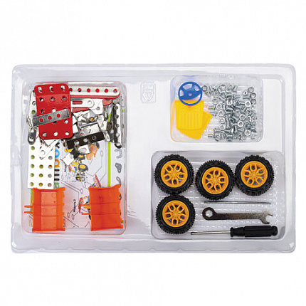 Конструктор металлический "Техника 3 в 1", с подвижными деталями, 122 элемента, BAMBOX (БАМБОКС), 666366