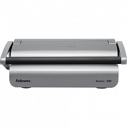 Переплетная машина для пластиковой пружины FELLOWES "QUASAR+", пробивает до 25 л., сшивает до 500 л., FS-56277