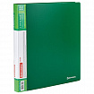 Папка на 4 кольцах, ширина 25 мм, BRAUBERG EXTRA, до 170 листов, ЗЕЛЕНАЯ, 0,7 мм, 270546