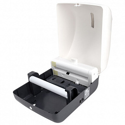 Диспенсер для полотенец в рулонах LAIMA PROFESSIONAL SUPER (H1), СЕНСОРНЫЙ, белый, ABS-пластик, 609507