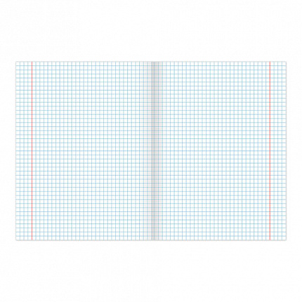 Тетрадь А5, 48 л., BRAUBERG скоба, клетка, обложка картон, АВТО, 401282