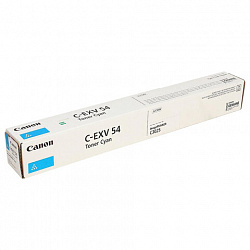 Тонер CANON (C-EXV54C) C3025i, голубой, оригинальный, ресурс 8500 страниц, 1395C002