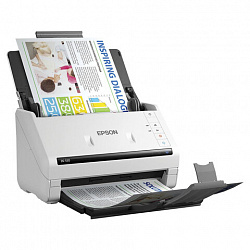 Сканер потоковый EPSON WorkForce DS-530II А4, 35 стр./мин, 1200x1200, ДАПД, B11B261401