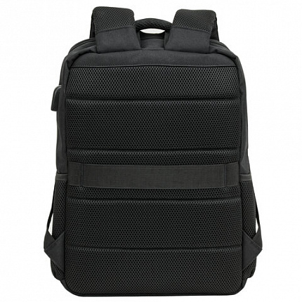 Рюкзак BRAUBERG FUNCTIONAL с отделением для ноутбука, USB-порт, багажная лента, "Firm", 43x30x15 см, 272576