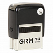 Штамп самонаборный (мини) 3-строчный, оттиск 26х12 мм, синий, GRM 10 DIY, КАССА В КОМПЛЕКТЕ, 116000000